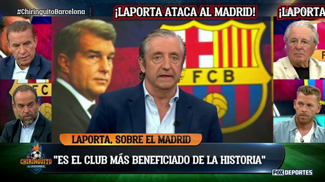 Al criticar al Real Madrid, ¿Joan Laporta intenta desviar la atención del Barcelona?: El Chiringuito