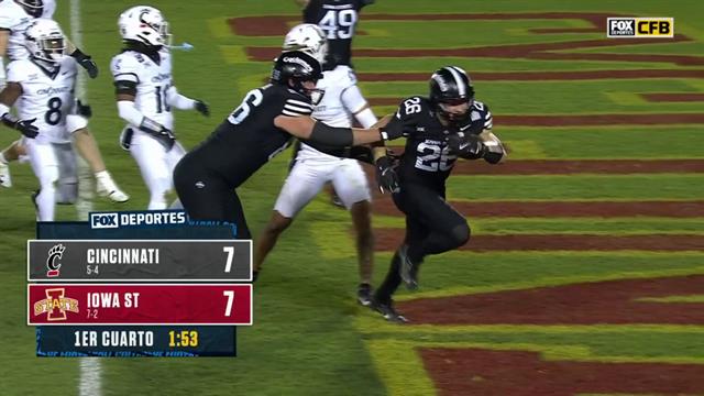 Touchdown, Cincinnati 7-7 Iowa St: College Football