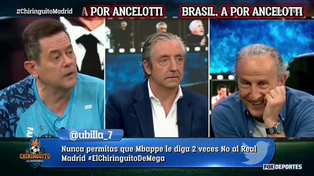 ¿Ancelotti tiene en espera a Federación Brasileña?: El Chiringuito ¿Ancelotti tiene en espera a Federación Brasileña?: El Chiringuito
