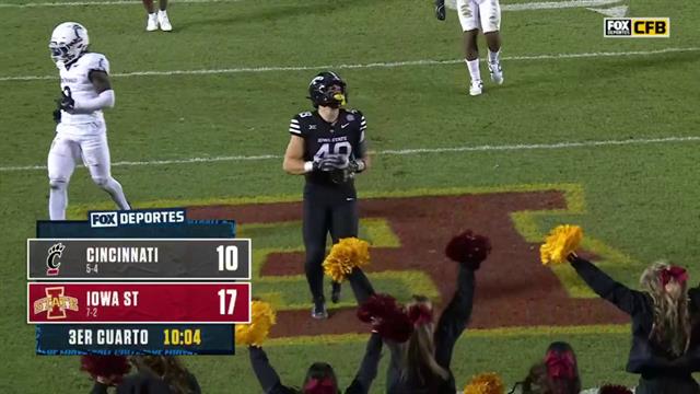 Touchdown, Cincinnati 10-17 Iowa St: College Football