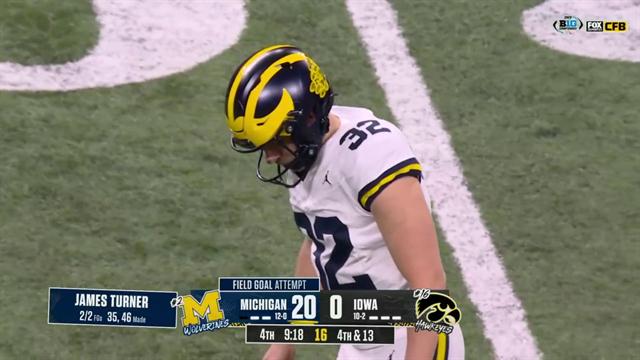FG, Michigan 23-0 Iowa: College Football