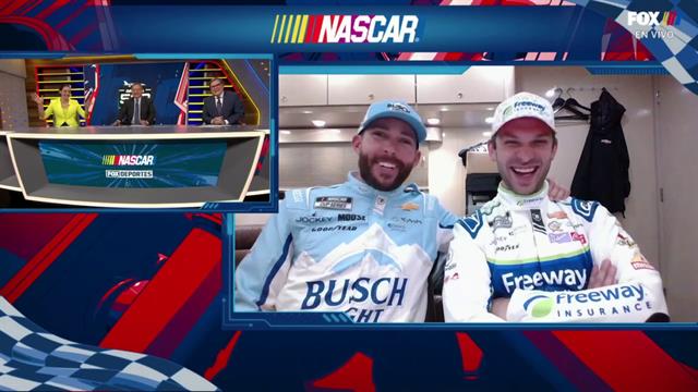 Daniel Suárez y Ross Chastain en Daytona 500: NASCAR