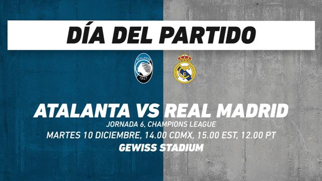 Atalanta vs Real Madrid, frente a frente: Champions League