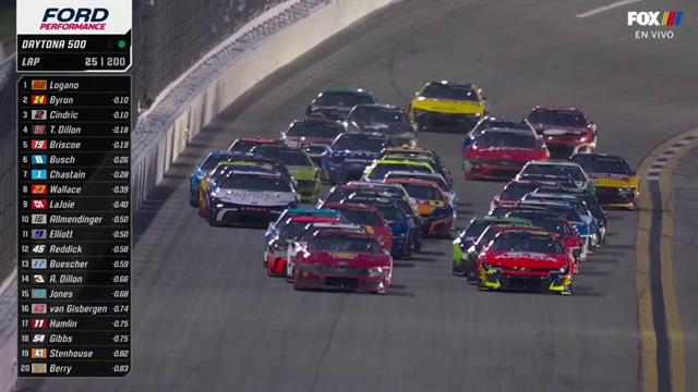 Se reanuda Daytona 500: NASCAR