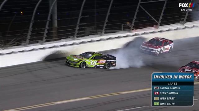 Bandera amarilla y termina la primer etapa en las 500 de Daytona: NASCAR