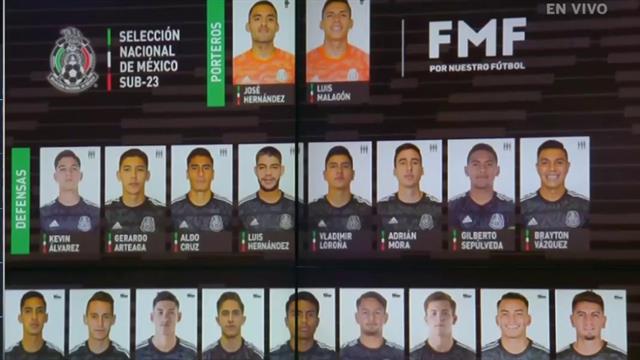 Selección Mexicana: Los convocados al Preolímpico