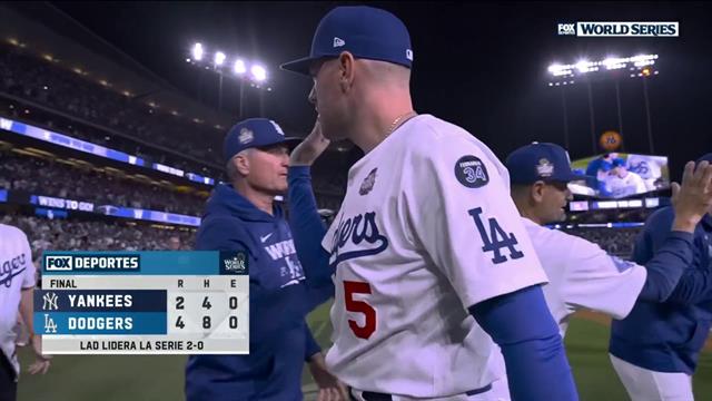 Resumen, NY Yankees 2-4 LA Dodgers: MLB