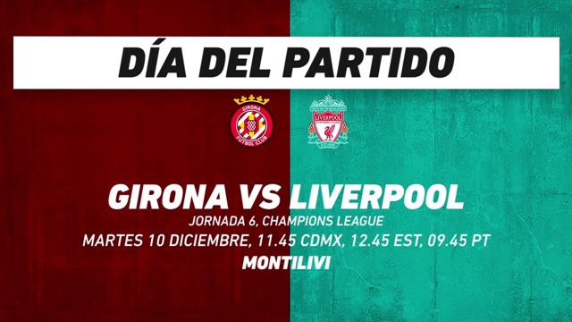 Girona vs Liverpool, frente a frente: Champions League