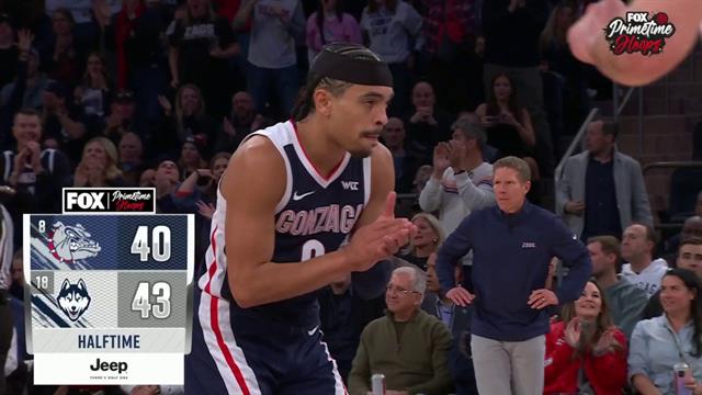 Gonzaga 40-43 UCONN: College Basketball