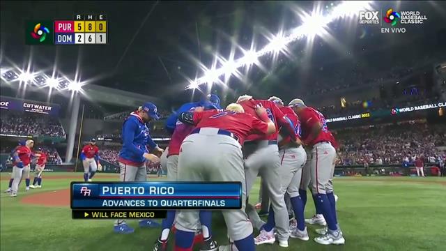 Resumen, Puerto Rico 5-2 República Dominicana: Clásico Mundial de Beisbol
