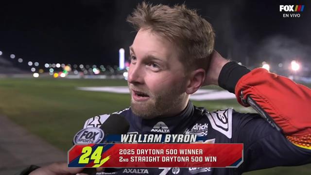 William Byron gana por segunda vez consecutiva la Daytona 500: NASCAR