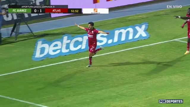 Gol, FC Juárez 0-2 Atlas: Liga MX