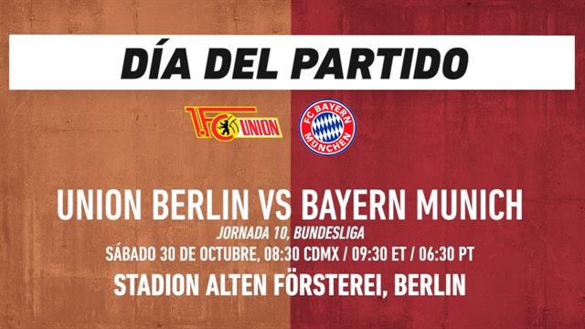 Union Berlin vs Bayern Munich: Bundesliga