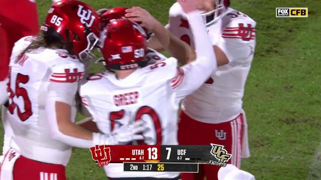 FG, Utah 13-7 UCF: College Football