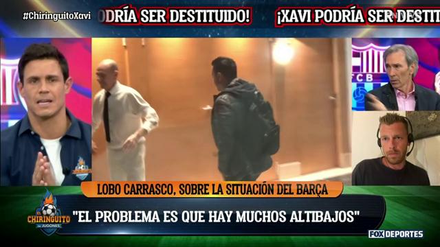 La directiva del Barcelona y Xavi tienen grandes diferencias: El Chiringuito