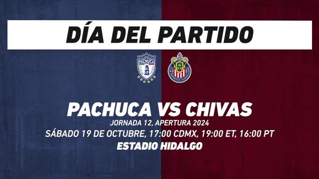 Pachuca vs Chivas, frente a frente: Futbol