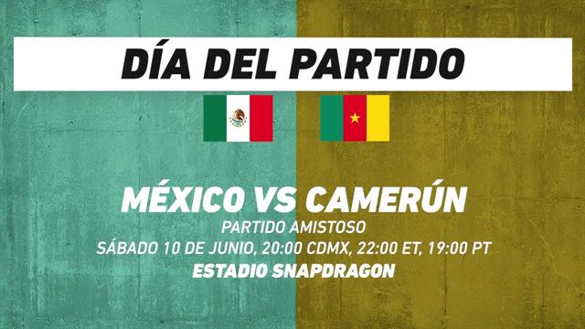 México vs Camerún, frente a frente: Futbol
