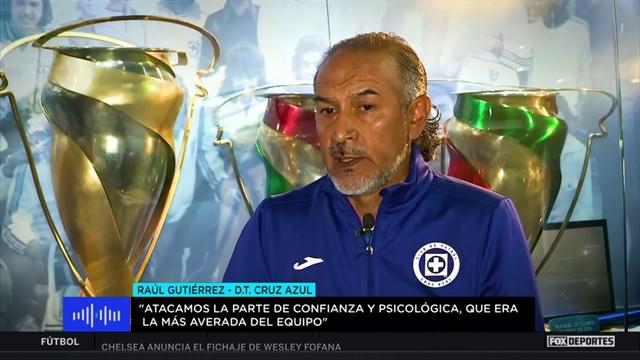 Raúl Gutiérrez, nuevo técnico de Cruz Azul, habla sobre recuperar la confianza: FOX Sports Radio