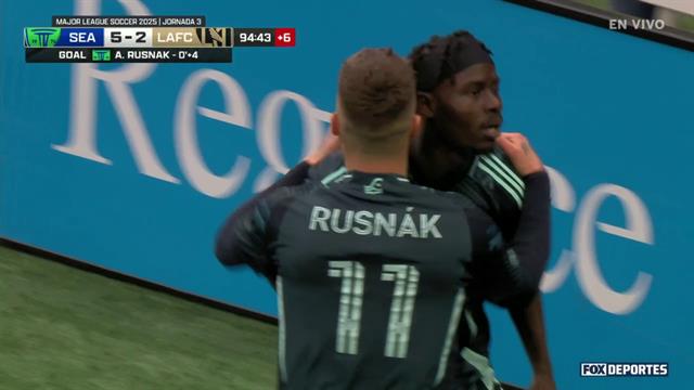 Gol, Seattle Sounders 5-2 LAFC: MLS