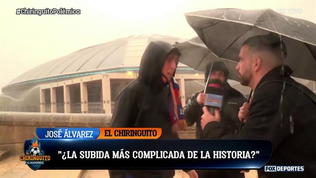 Las dificultades de los aficionados del Barcelona para acudir a Montjuic: El Chiringuito