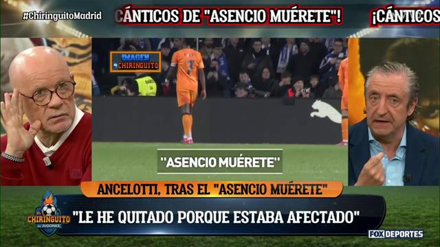 ¿Fue un error mostrar que Asencio se ve afectado por los cánticos de la afición?: El Chiringuito