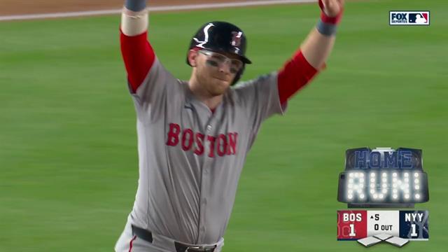 Home Run, Red Sox 1-1 Yankees: MLB