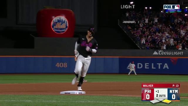 Home Run, Phillies 0-1 Mets: MLB