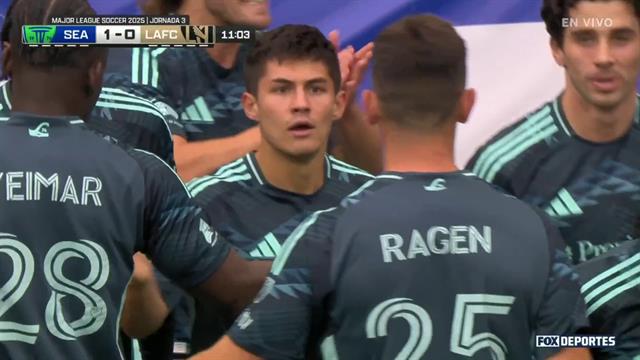 Gol, Seattle Sounders 1-0 LAFC: MLS