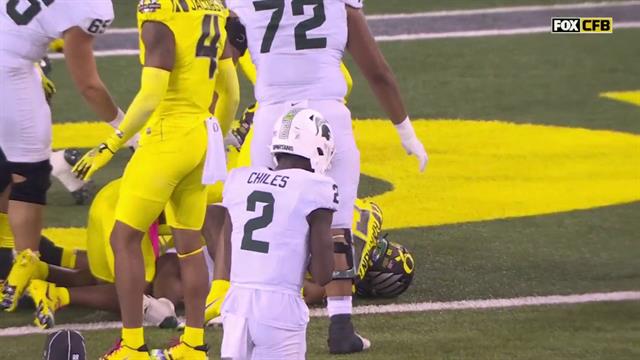 Touchdown, Michigan St 7-31 Oregon: College Football