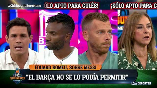 Messi hubiera jugado gratis si se lo hubieran pedido: El Chiringuito