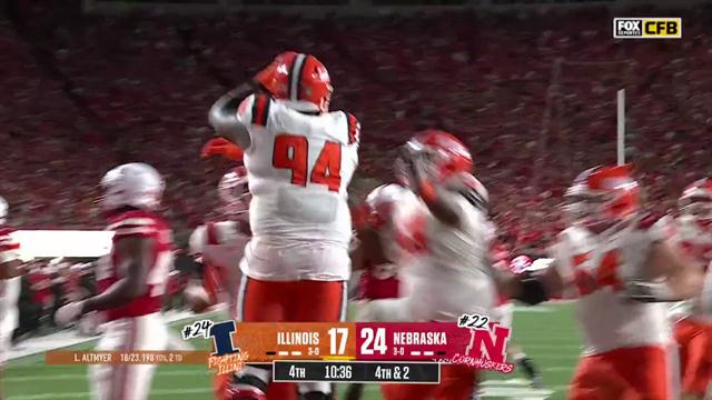 Touchdown, Illinois 24-24 Nebraska: College Football