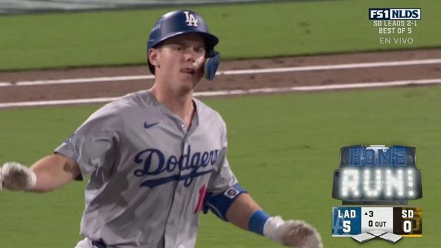 HR, LA Dodgers 5-0 San Diego: MLB