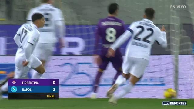 Resumen: Fiorentina 0-3 Napoli: Serie A