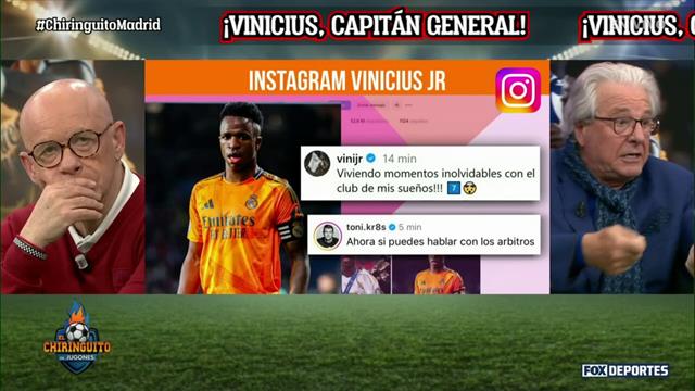 Vinícius jugará su partido 300 con el Real Madrid: El Chiringuito