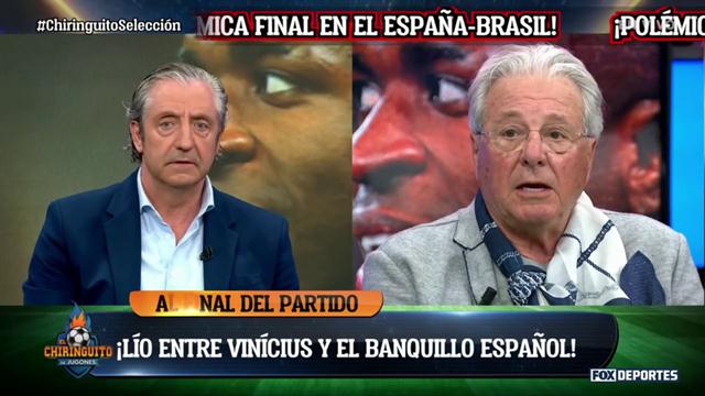 "Era un partido calentito", D'Alessandro sobre el España vs Brasil: El Chiringuito