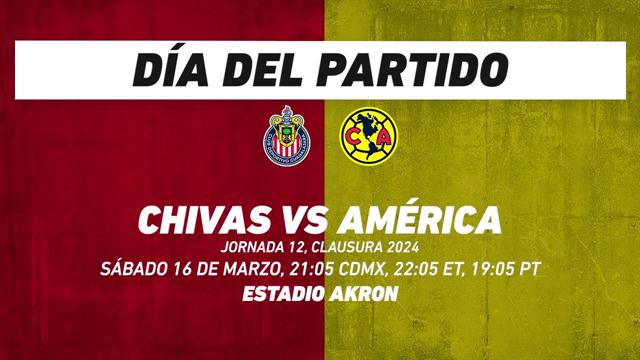 Chivas vs América, frente a frente: Liga MX