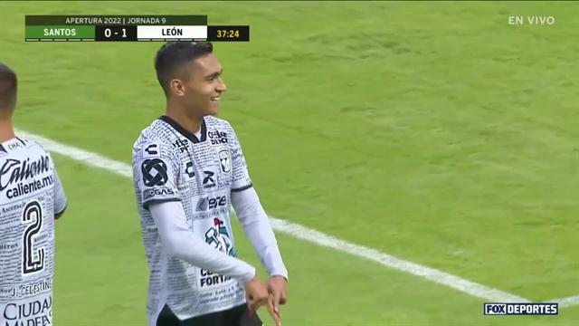 Gol, Santos 0-1 León: Liga MX