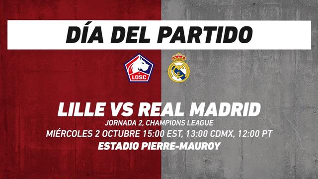 Lille vs Real Madrid, frente a frente: Champions League