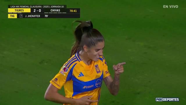 Gol, Tigres 2-0 Chivas: Liga MX Femenil