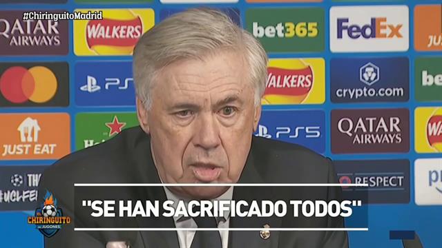 Carlo Ancelotti se reivindica con la remontada del Real Madrid sobre Manchester City: El Chiringuito