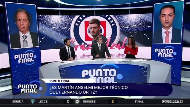 Martín Anselmi en Cruz Azul o Fernando Ortiz en Rayados, ¿quién es mejor técnico?: Punto Final