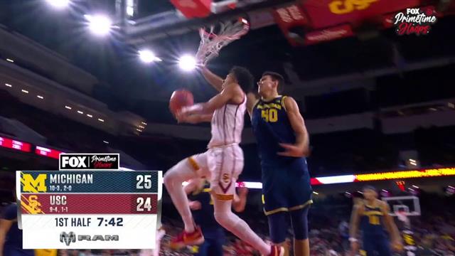 Michigan 25-24 USC: College Basketball