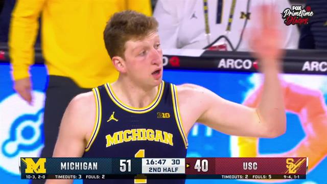 Michigan 53-40 USC: College Basketball