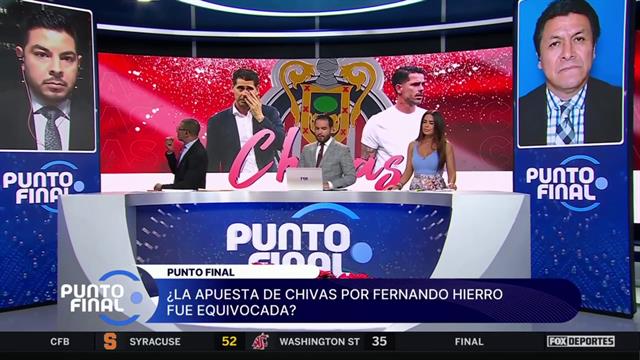 ¿La apuesta de Chivas por Fernando Hierro fue un error?: Punto Final