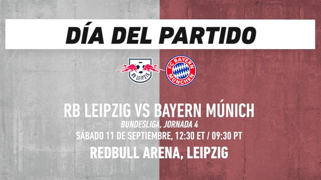 RB Leipzig vs Bayern Múnich: Bundesliga