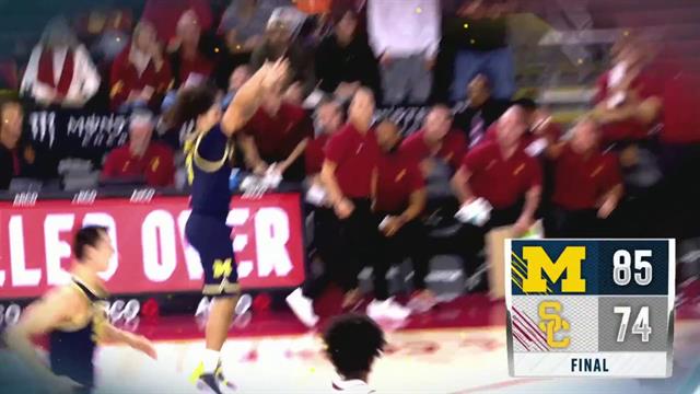 Resumen, Michigan 85-74 USC: College Basketball