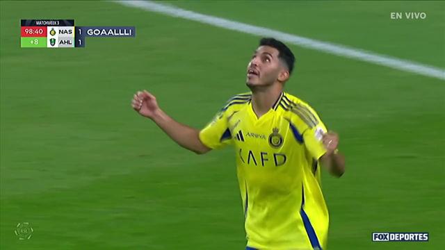 Gol, Al Nassr 1-1 Al Ahli: Saudi Pro League