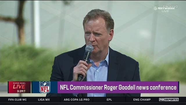 "No toleraremos el racismo", Roger Goodell: NFLeros