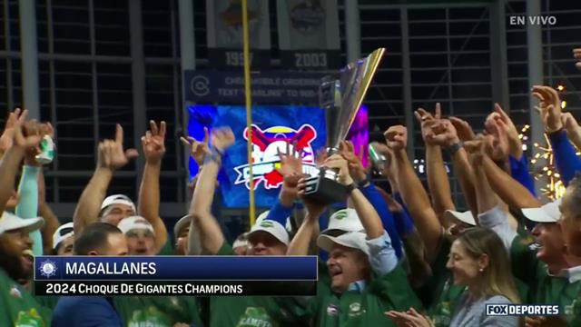 ¡Navegantes del Magallanes son campeones!: Choque de Gigantes