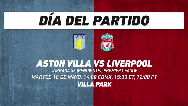 Aston Villa vs Liverpool, frente a frente: Premier League